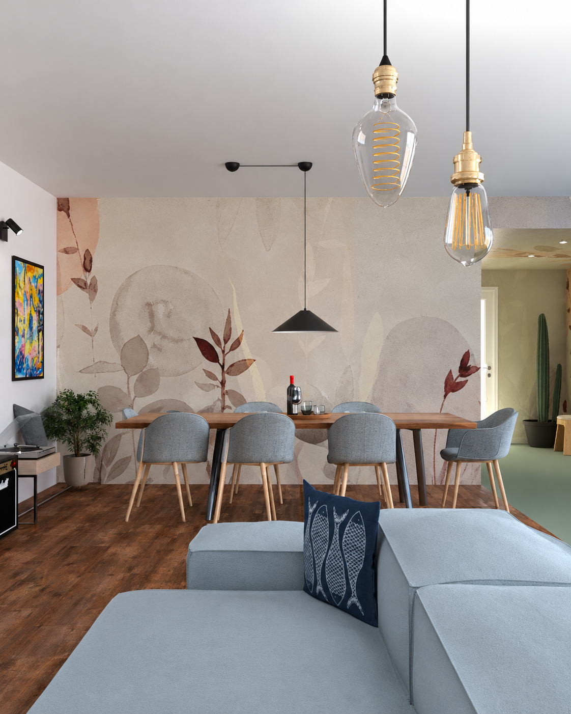 Soggiorno Resina Parquet